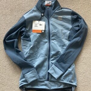 Spiteful light Blue Full-Zip Cycling Jacket